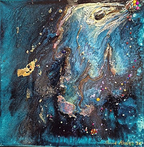 Mix média ,Spiritualite, Lumière cosmique, les orbes